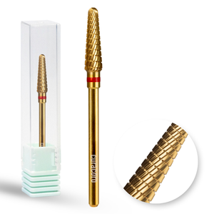Cuticle Nail Drill Bit - Small Cone Spiral Cut (Fine) 3/32"