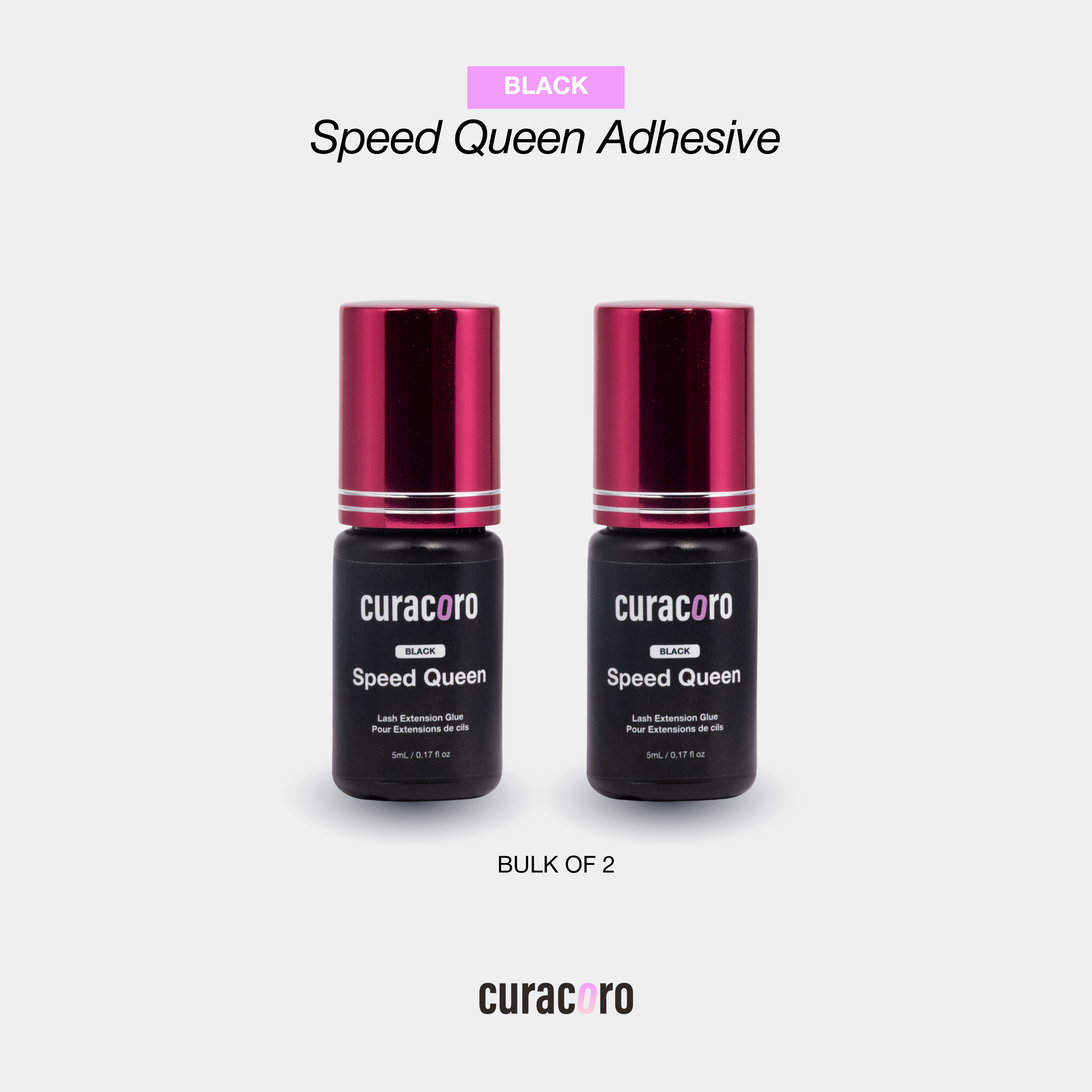 Speed Queen Adhesive 5ml Rose & Black