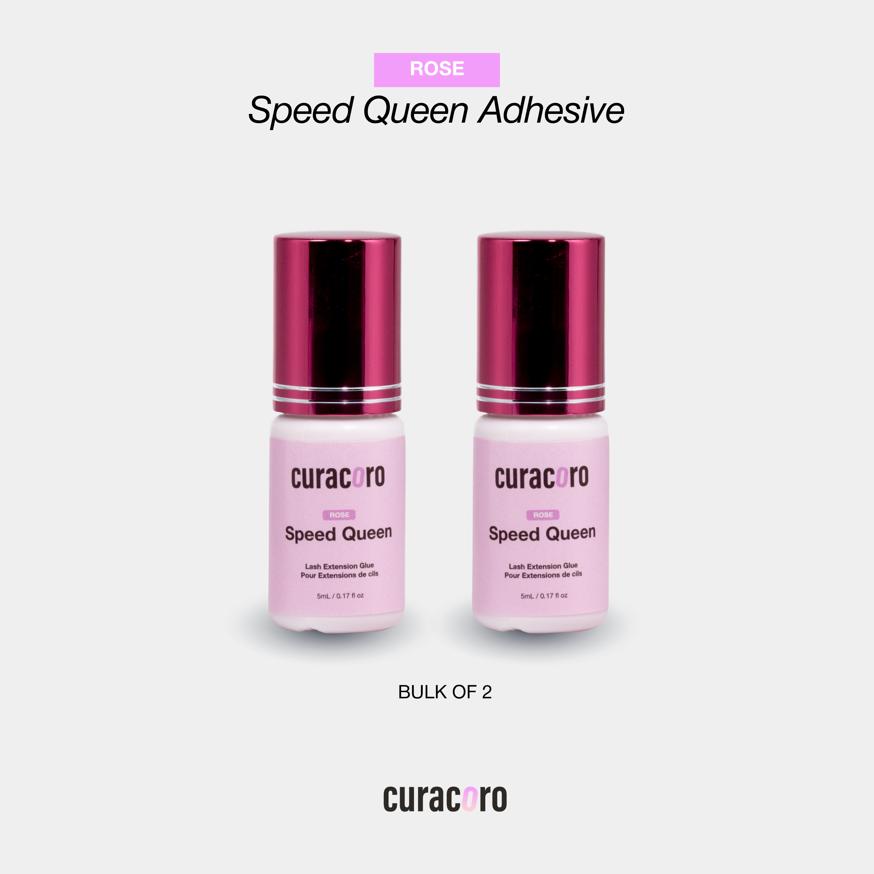 Speed Queen Adhesive 5ml Rose & Black