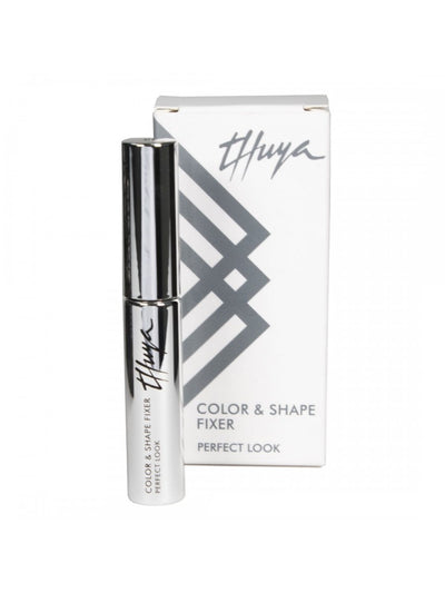 Thuya Color & Shape Fixer ensures a perfect brow and lash look, offering long-lasting color retention and precise shaping.