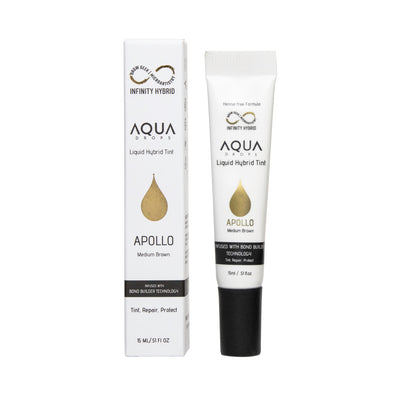 Aqua Drops medium brown shade tint - product display