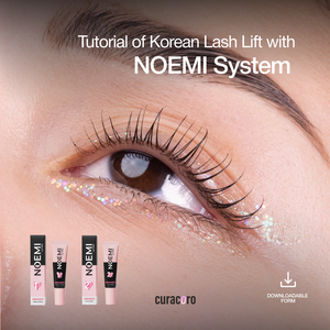 Tutorial of Korean Lash Lift with Noemi Products