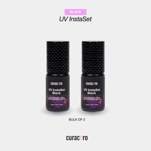 UV Instaset Black - Glue for Eyelash Extensions 5ml