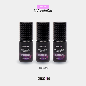 UV Instaset Black - Glue for Eyelash Extensions 5ml