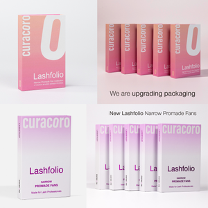 LashFolio Promade Fans 10D 0.03 - L Curl (480 fans)