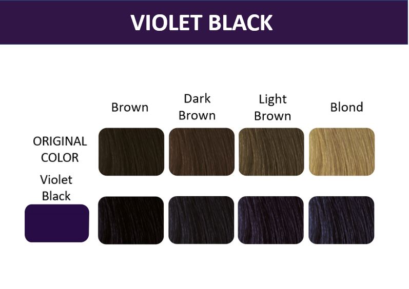 Thuya Eyebrow & Eyelash Dye Black Violet