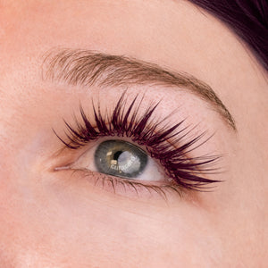 Haute Textured Cashmere Camellia Lashes 0.07 - Wine Berry Brown (Cashmere material)