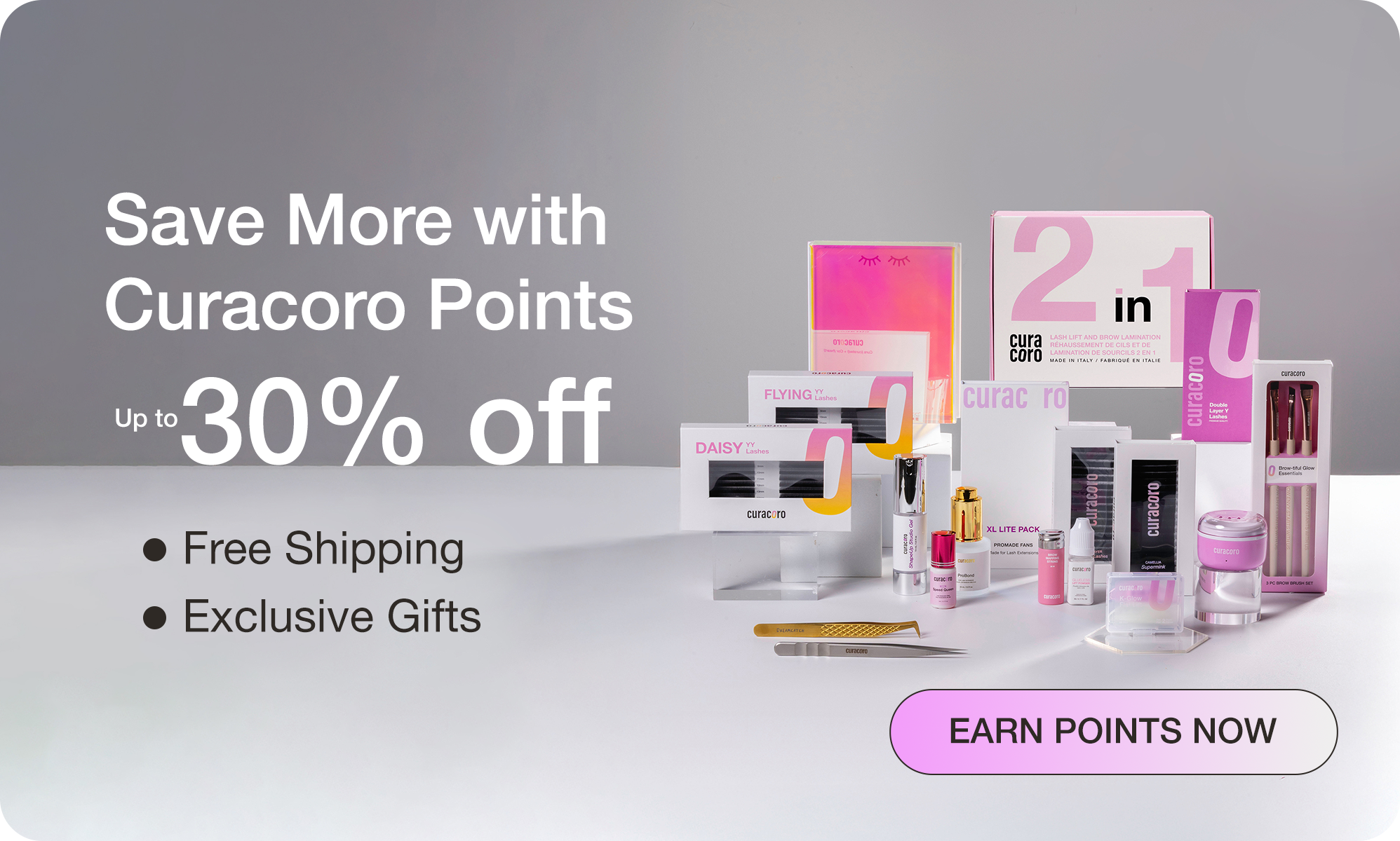 Save More with Curacoro Points