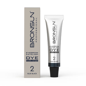 Bronsun Nude Range Eyebrow and Eyelash Cream Dye - Blue Black 