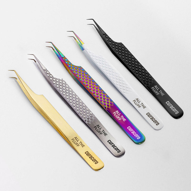 All The Fluff Tweezer Gold, Silver, Galaxy, Daisy White, Onyx