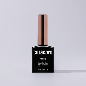 Curacoro Filling Base Gel Coat in front of a white background.