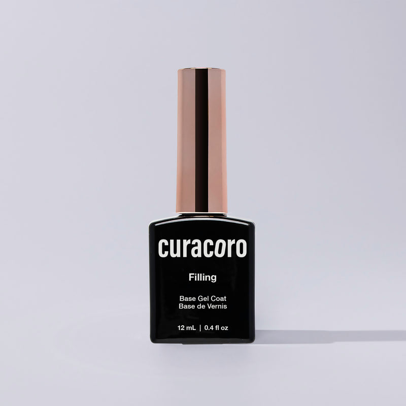 Curacoro Filling Base Gel Coat in front of a white background.