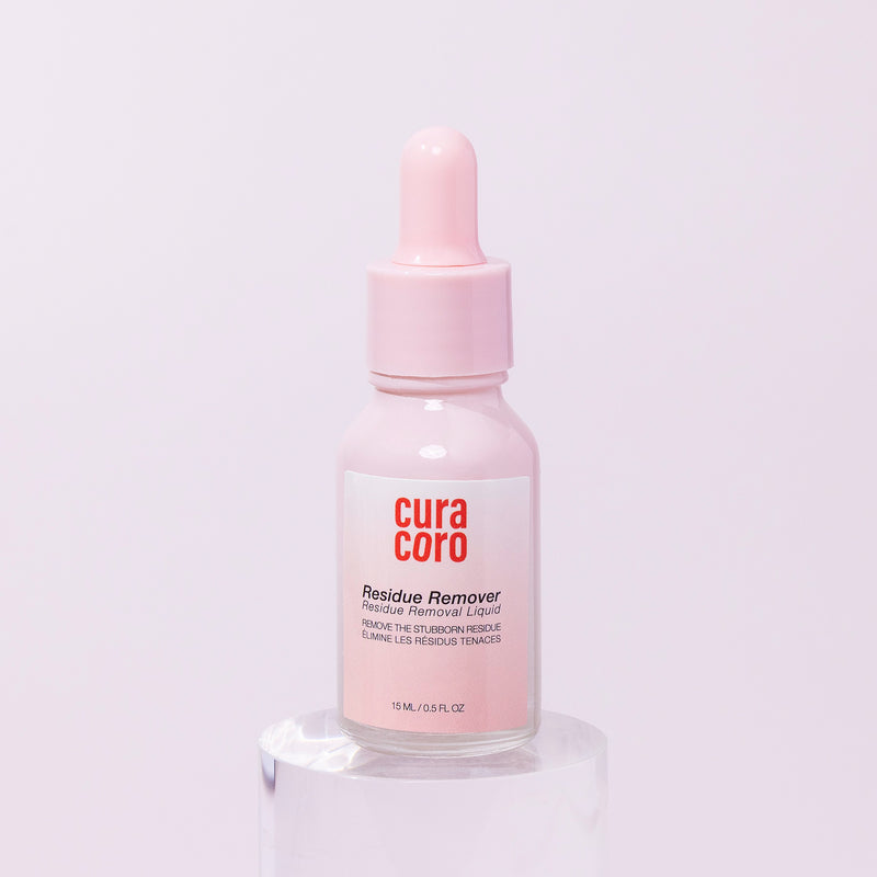 Image of the Residue Remover standing in front of a pink background.