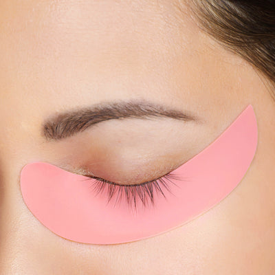 Reusable Silicone Under Eye Pads Style 1 On Model