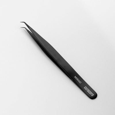 Curacoro Lash Extension Tweezer Onyx style.