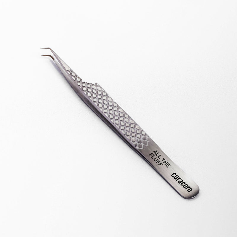 All The Fluff Tweezer Silver 