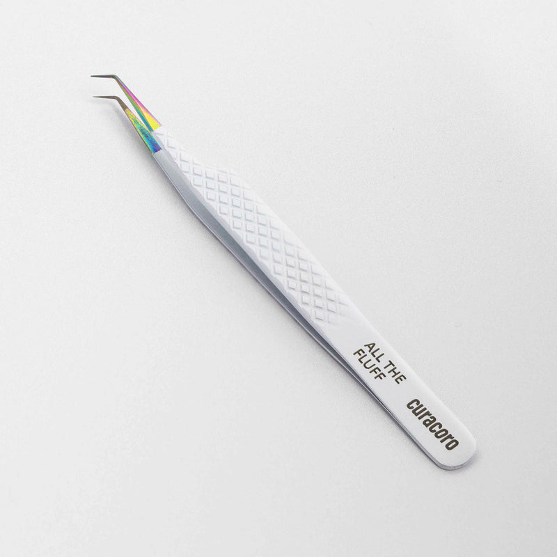 All The Fluff Tweezer Daisy White