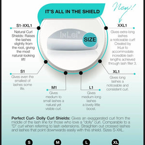 InLei® ONLY Shield Size Information Guide