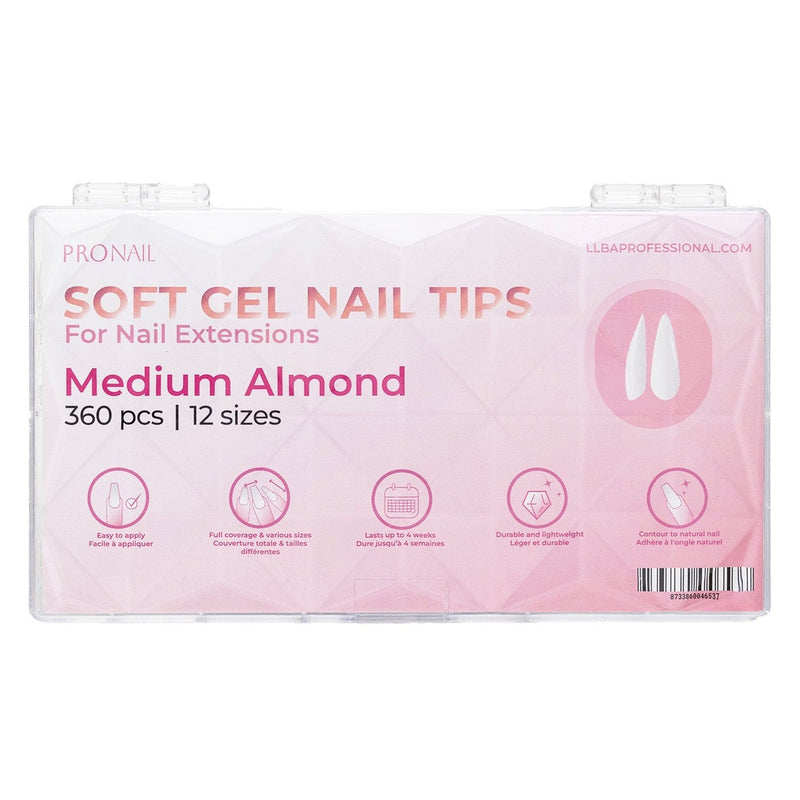 Curacoro ProNail Soft Gel Tips - Mandel