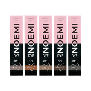 Noemi New Formula Hybrid Liquid Brow Dye Gel Kit (5 Shades)