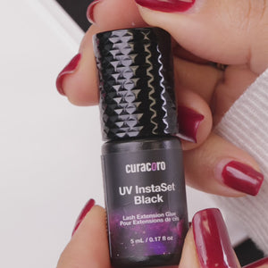 UV Instaset Black - Glue for Eyelash Extensions 5ml