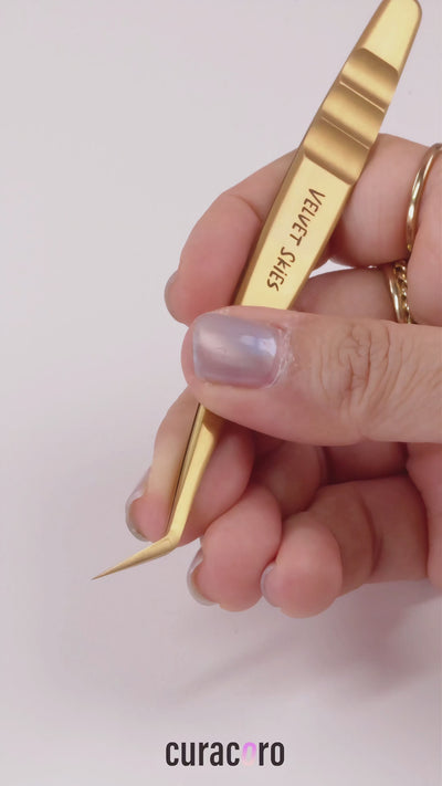 50° Long Tip Tweezer - Velvet Skies