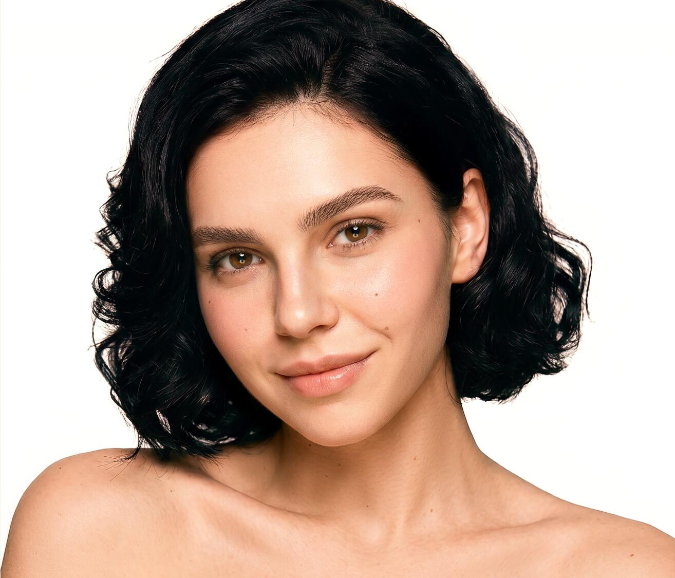 Bronsun Nude Range Eyebrow and Eyelash Cream Dye - Black 