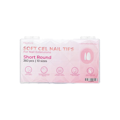 Curacoro ProNail Soft Gel Tips - Rund