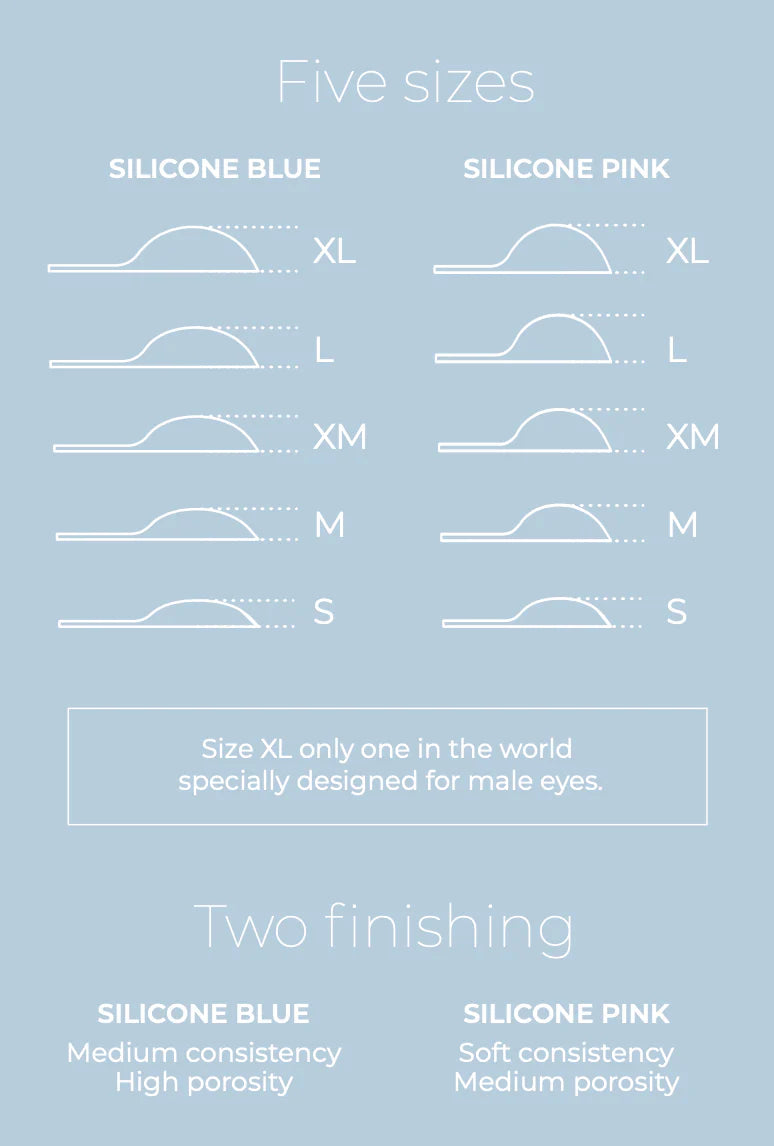 My Lamination Silicone Pad Set - Rose & Blue