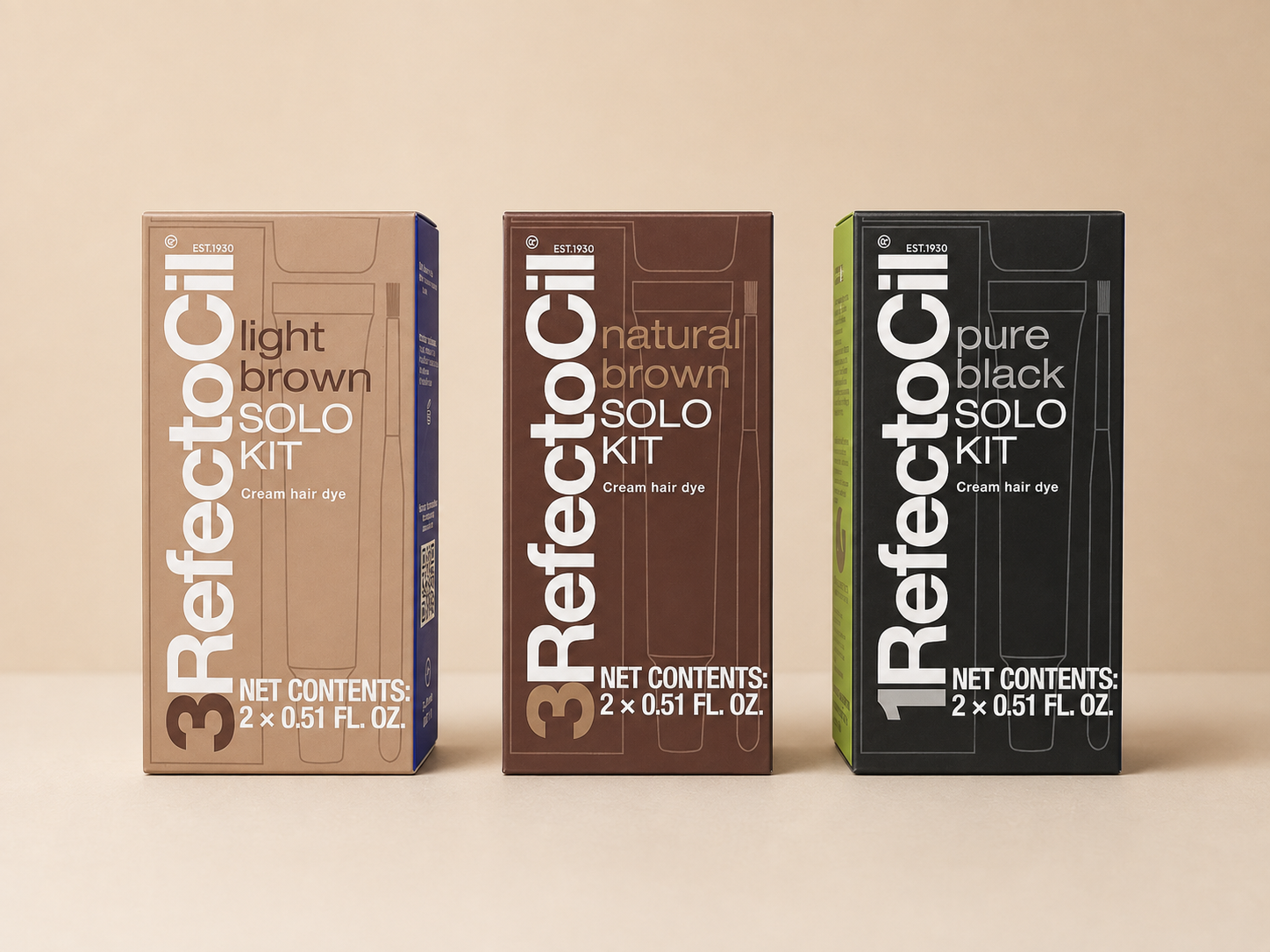RefectoCil Solo Kit Lash & Brow Tint Starter Kit