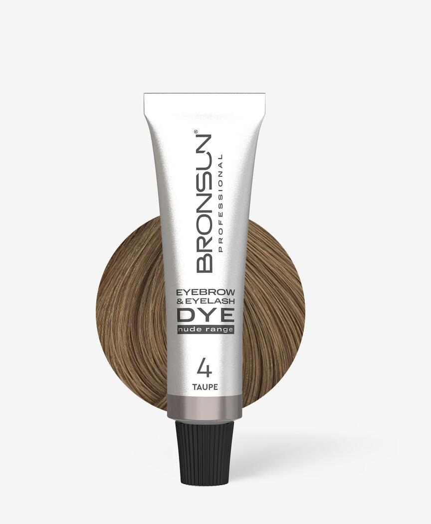 Bronsun Nude Range Eyebrow and Eyelash Cream Dye - Taupe 
