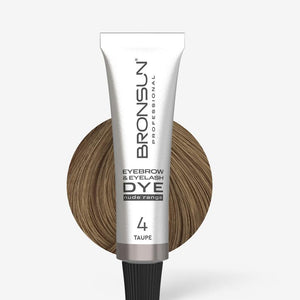 Bronsun Nude Range Eyebrow and Eyelash Cream Dye - Taupe 