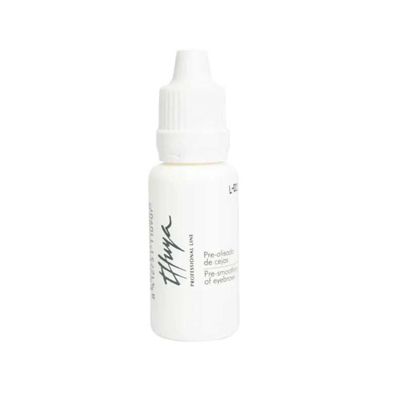 White bottle with a dropper cap featuring the Thuya Professional Line logo and labeled &