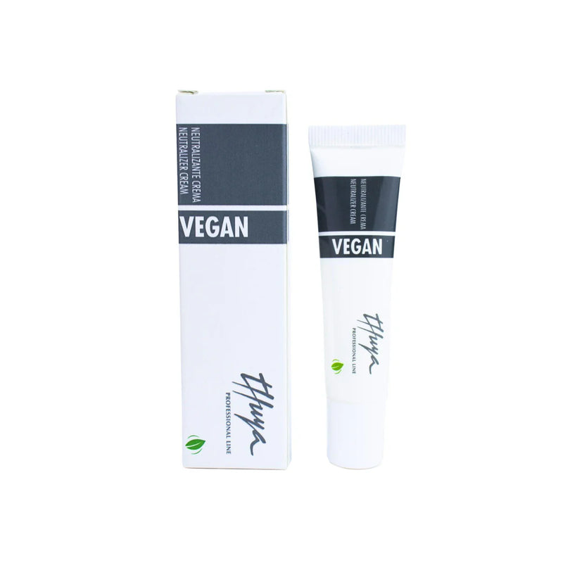 Thuya Vegan Neutralizer Cream ensures effective results for lash and brow treatments with a cruelty-free formula.