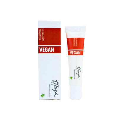 Thuya Vegan Permanent Gel offers a professional formula for lash and brow treatments, ensuring a gentle, cruelty-free application.