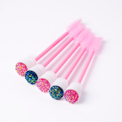 Bubble Gum brush wand (10 tubes) for eyelash extensions.