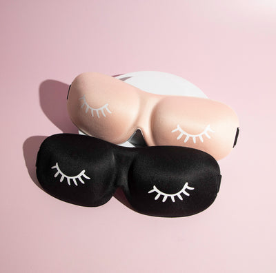 3D Contoured Sleep Masks both styles.