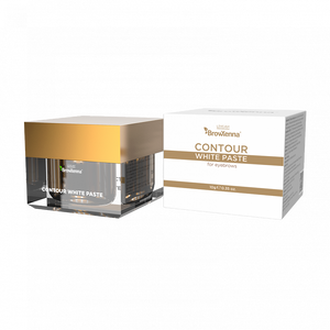 BrowXenna® White Contour paste, 10g - product display 
