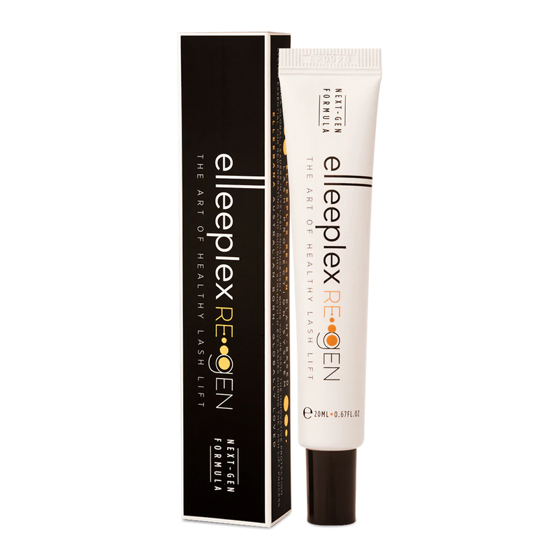 Elleeplex ReGen NEXT GEN cream tube with packaging displayed alongside