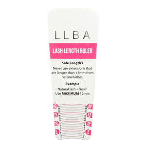 Lash Length Ruler