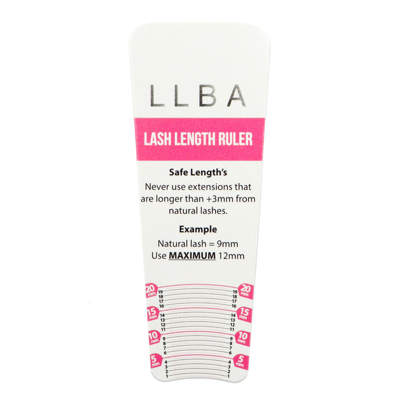 Lash Length Ruler