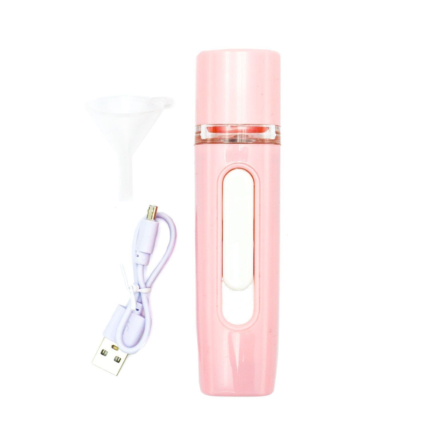 Nano Sprayer for eyelash extension over a white background. 