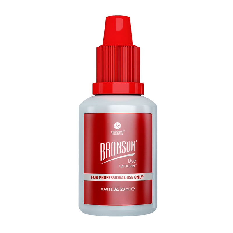 Bronsun Tint Remover 20ml bottle on white background 