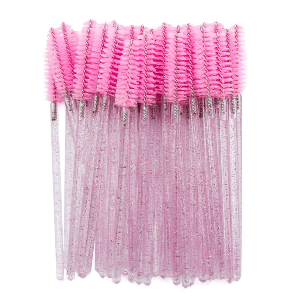 Cepillo Rosa para Pestañas